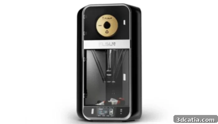 FLSUN Delta 3D Printer showcasing its kinematics