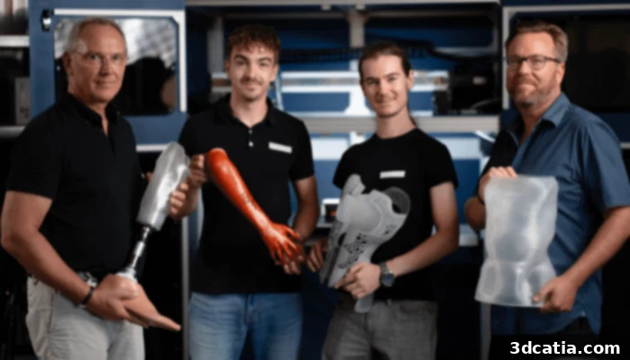 OrthoVoxel: Sculpting Orthopedic Solutions with 3D Printing 4 Photo of the OrthoVoxel team