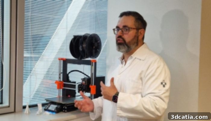 Dr. Francisco Álvarez Marcos, Associate in the Angiology and Vascular Surgery Department at the Central University Hospital of Asturias (HUCA)