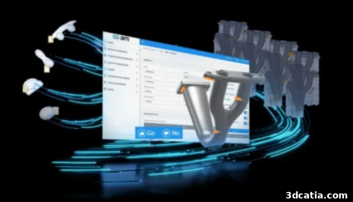EOS machines connected to Materialise software for optimized additive manufacturing workflows