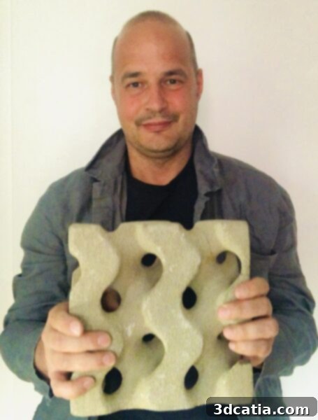 Georg Breitenberger founded Parastruct in 2021, leading its charge in sustainable 3D printing for construction.