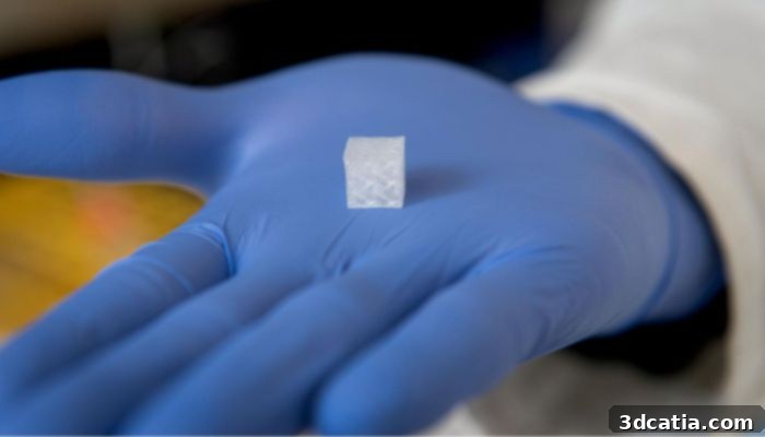 3D Printed Liver Tissue experiment on the ISS, vital for understanding cell growth and vascularization in microgravity.