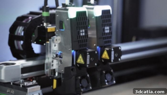 BigRep VIIO 250 with Smart Manufacturing extruders