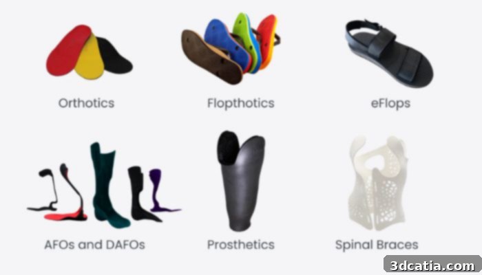 Edser's wide range of personalized orthotics and medical insoles