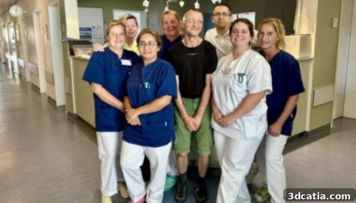 The dedicated care and medical team behind the breakthrough surgery