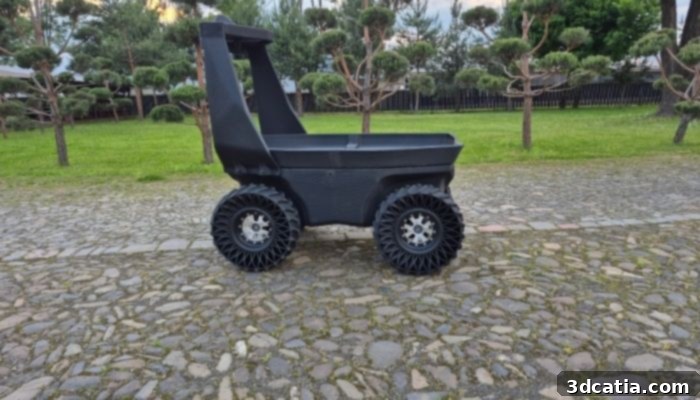 The Innovative Design of the Autonomous Agricultural Research Vehicle