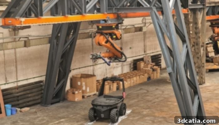 Robotic Arm Utilized for Large-Scale Pellet Extrusion 3D Printing