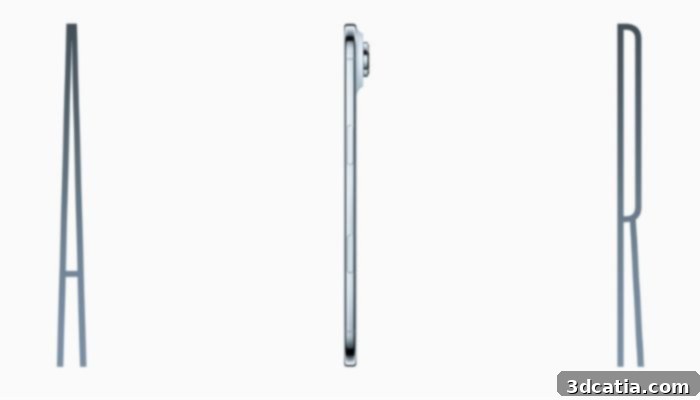 Apple's new iPhone Air, the thinnest iPhone ever, features a 3D printed USB-C port.