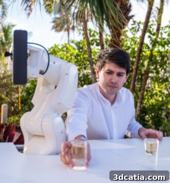 Founder of Print a Drink, Benjamin Greimel
