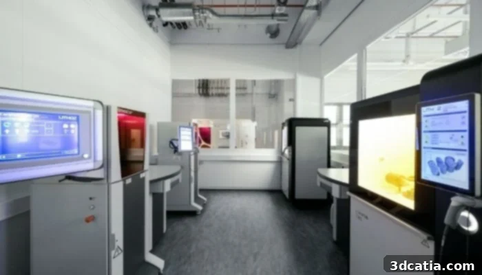 Various ceramic 3D printed components by Bosch Advanced Ceramics, showcasing intricate designs and high precision.