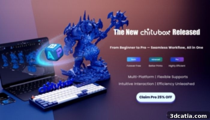 CHITUBOX's Multi-Platform feature simplifies model preparation across multiple build plates