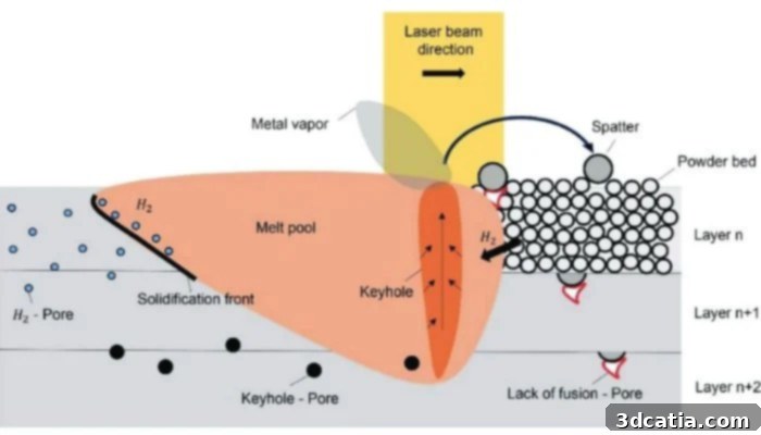 The formation of a keyhole (Credit: Natan Nudelis and Peter Mayr, licensed under Creative Commons 4.0)