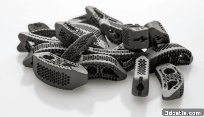 Titanium medical implants by Amnovis