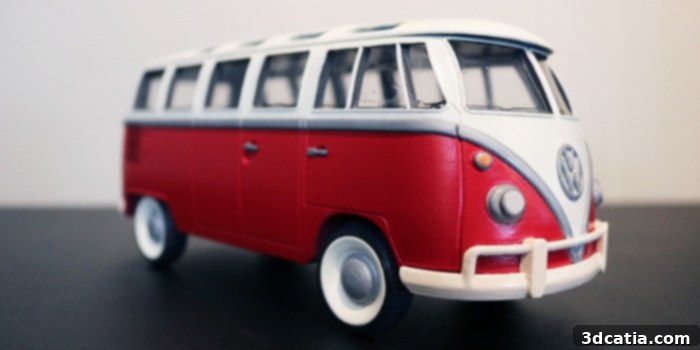 2018's Top 10: Must-Have 3D Models and STL Files 10 3D printed Volkswagen Campervan