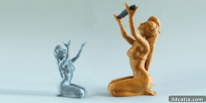 2018's Top 10: Must-Have 3D Models and STL Files 11 3D printed Witch pen holder
