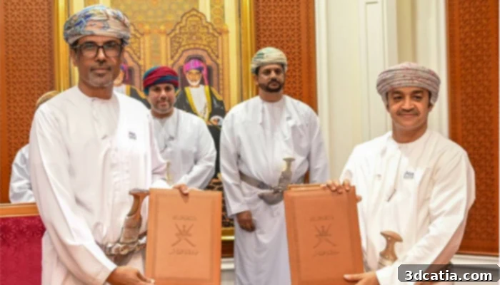 The Dhofar Municipality Government signed the agreement to build the mosque in partnership with Innotek Oman and Adi Architets.