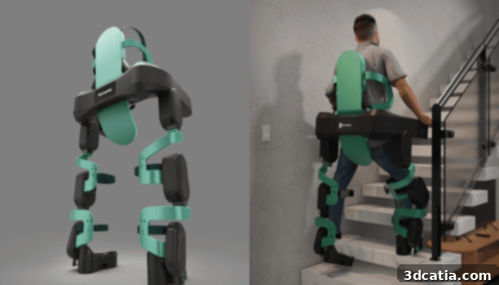 Mathieu Veran, founder and CEO of Somanity, discussing their 3D printed exoskeleton technology