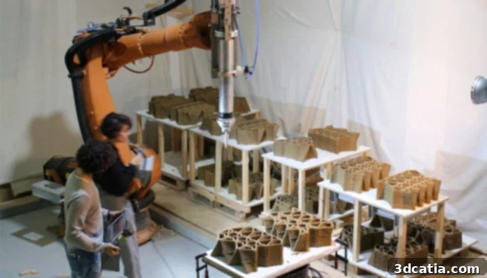 IAAC research on sustainable 3D printing materials