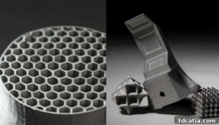 3D Printed Hybrid Material