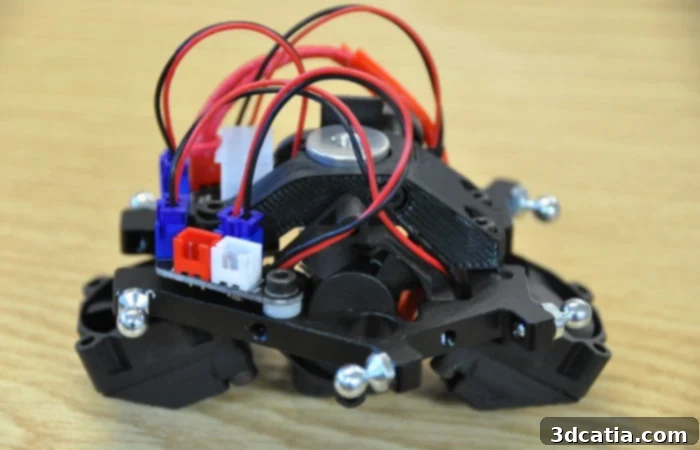 Assembling the MicroDelta Rework extruder