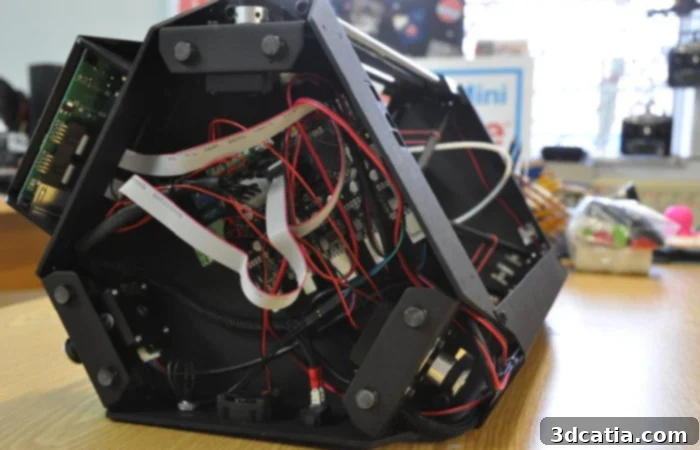 MicroDelta Rework motherboard and wiring connections