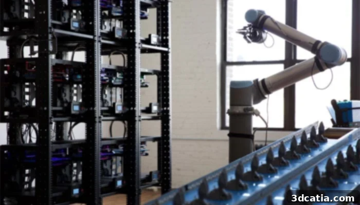 Example of an Automated 3D Printing System