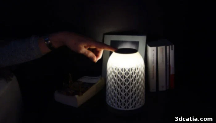 The OWA Speaker also has a light, and an alarm clock feature.