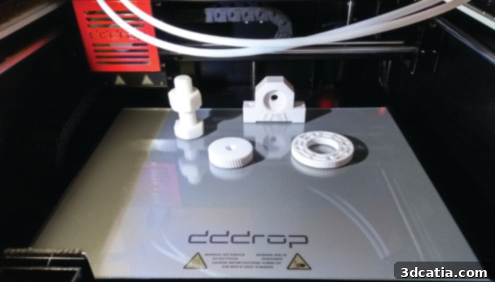 dddrop 3D printer in use at Ejair Engineering