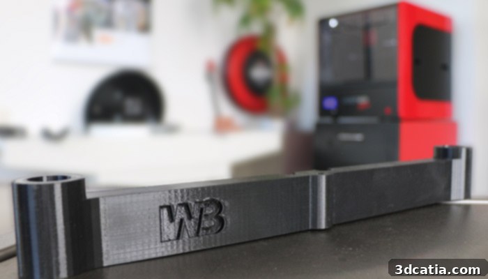 Custom part made by WB Automation using dddrop 3D printers