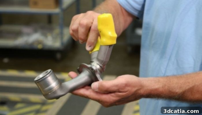 LEAP engine with 3D printed parts