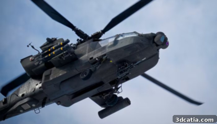 Boeing 3D printed Apache rotor