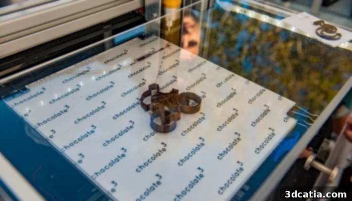 Chocolate3's 'choc mate 2' 3D Printer