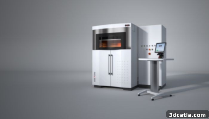 EOS P810 Industrial SLS 3D Printer for high-performance polymers