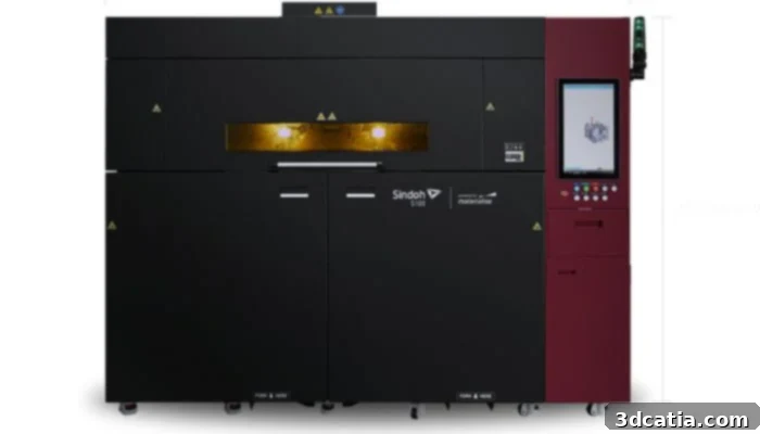 Sindoh S100 SLS 3D Printer with Bluesint PA12 technology