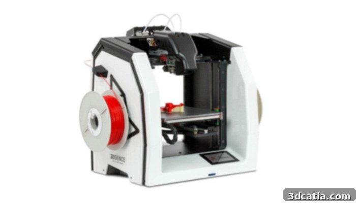 Elevating 3D Printing with 3DGence Dual Extrusion Technology 3 3DGence DOUBLE dual extrusion 3D printer