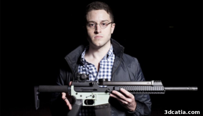 weapons printed in 3D