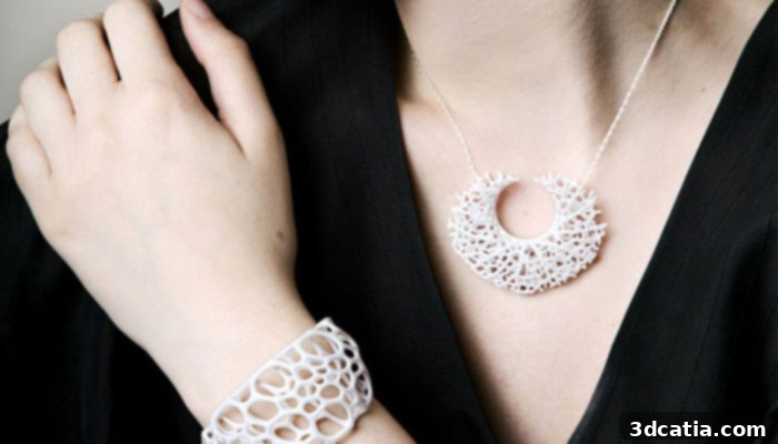 Nervous System's nature-inspired 3D printed jewelry