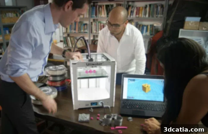 3D printing higher education