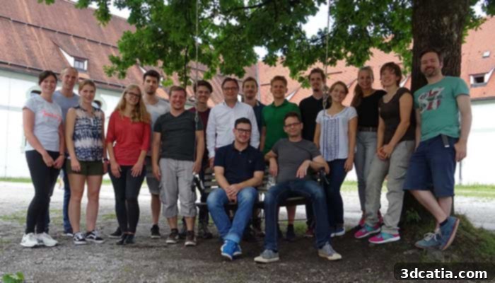 The Mecuris team, a multidisciplinary group of experts driving innovation in 3D printed prosthetics and orthotics.