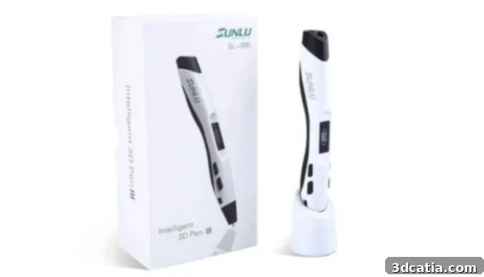 SUNLU 3D Printing Pen SL-300 in multiple colors