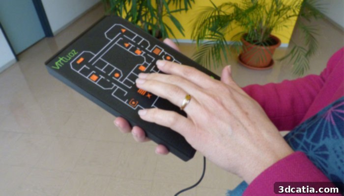 Feelobject Virtuoz tactile and interactive map