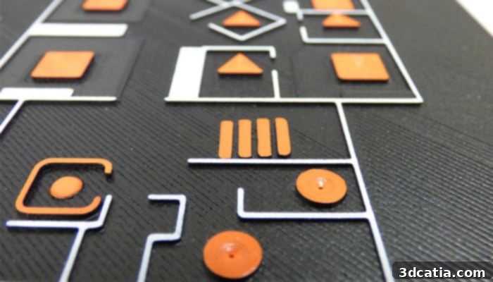 Close-up of Feelobject Virtuoz interactive map