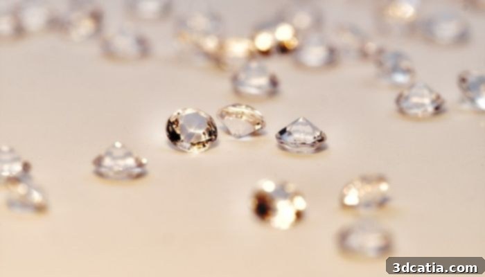 Diamond Nanoparticle 3D Filament