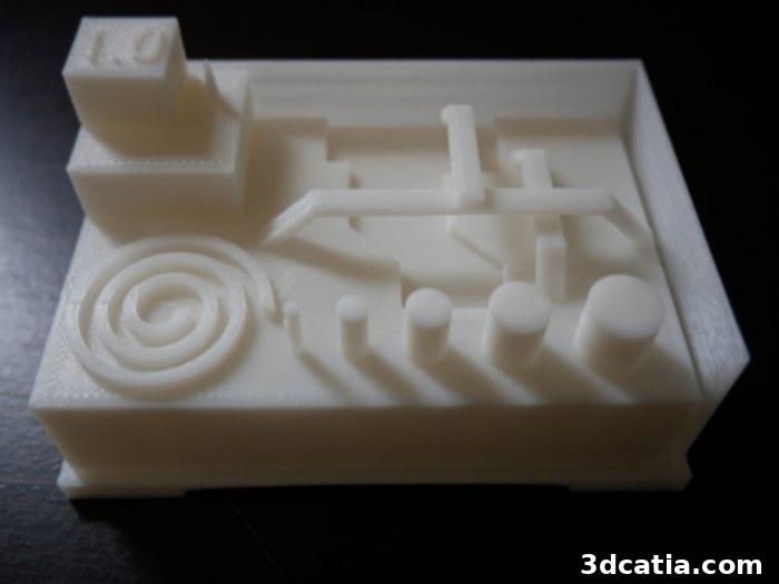 3D printer torture test print