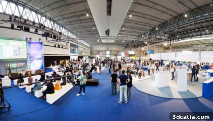 IN(3D)USTRY Third Edition The 3D Printing Ecosystem Summit 5 Attendees participating in a hands-on workshop at IN(3D)USTRY, learning about new technologies.