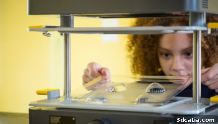 Various objects created using the FormBox: from molds to finished products, showcasing its versatility.