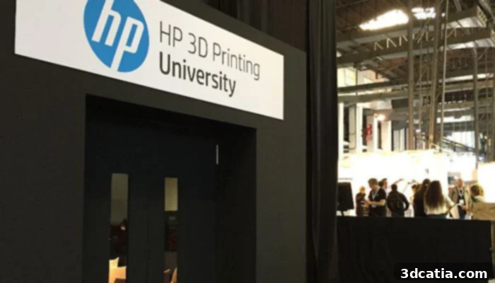 In3Dustry 2018: Key Insights 2 HP University at In3Dustry 2018, training in 3D printing