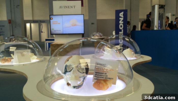 Avinent demonstrated the critical role of 3D printing in the medical sector at In3Dustry 2018