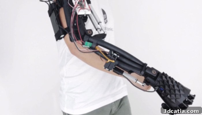 Youbionics 3D Printed Bionic Arm for Augmentation
