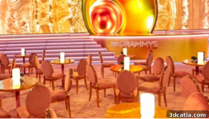 Terra Labs Table lamp at the Grammy's